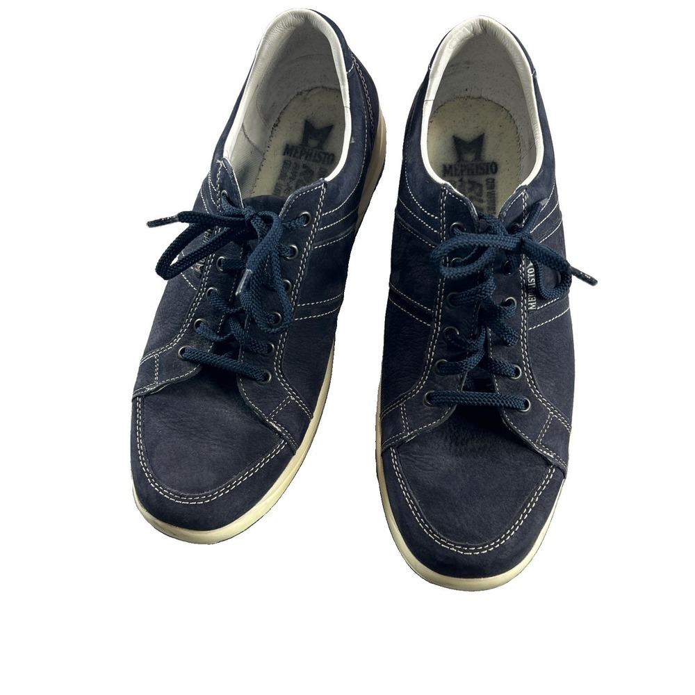 Mephisto Men's Match Runoff Air Jet Walking Shoes Sneaker Blue Size 13 US